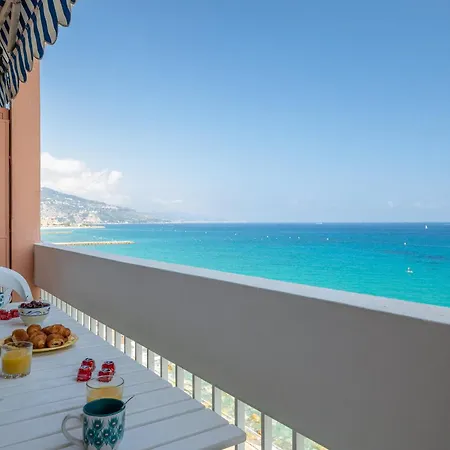 Le Panorama Dernier Etage Vue Exceptionnelle Wifi Appartement Menton