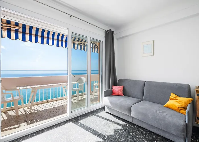 Panorama - Front De - Vue -centre - Appartement Menton